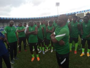 Nigeria U-23/Olympic Eagles Defeated 3-0 by VIA Football Academy in a Friendly Nigeria U-23/Olympic Eagles Defeated 3-0 by VIA Football Academy in a Friendly