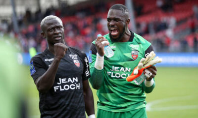 Bonke delivers for Lorient, who stretch unbeaten run