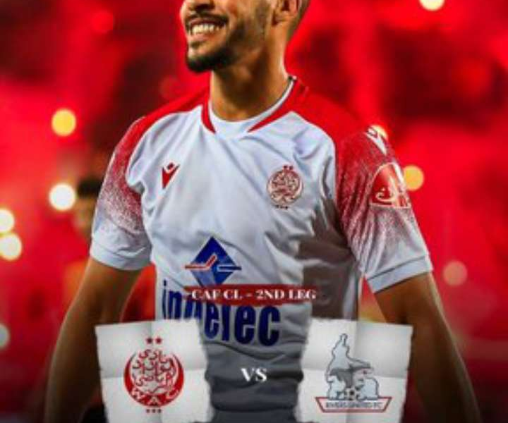 CAF CL: Wydad AC announce venue for return leg against Rivers United