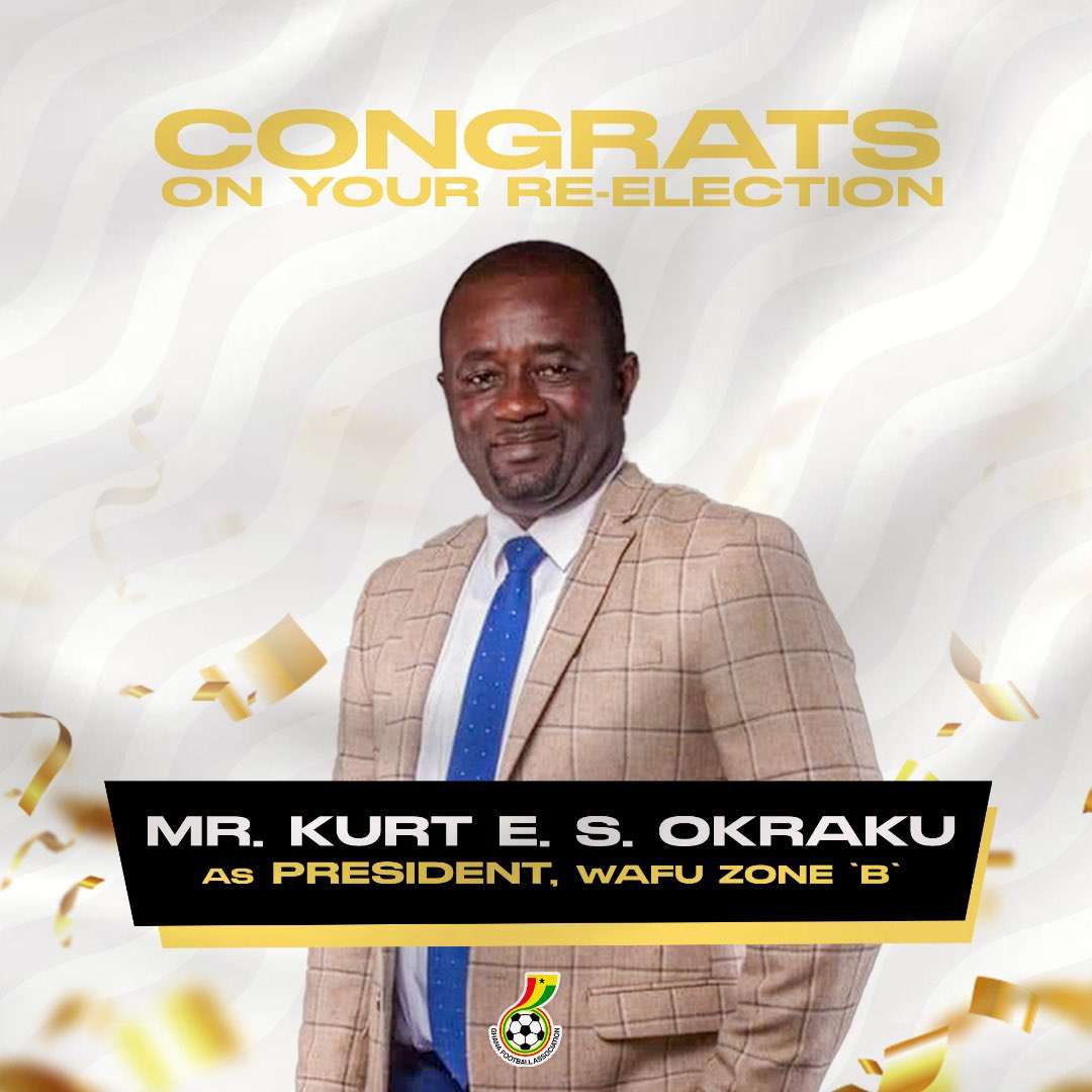 GFA President Re-elected as WAFU ZONE B President GFA President Re-elected as WAFU ZONE B President