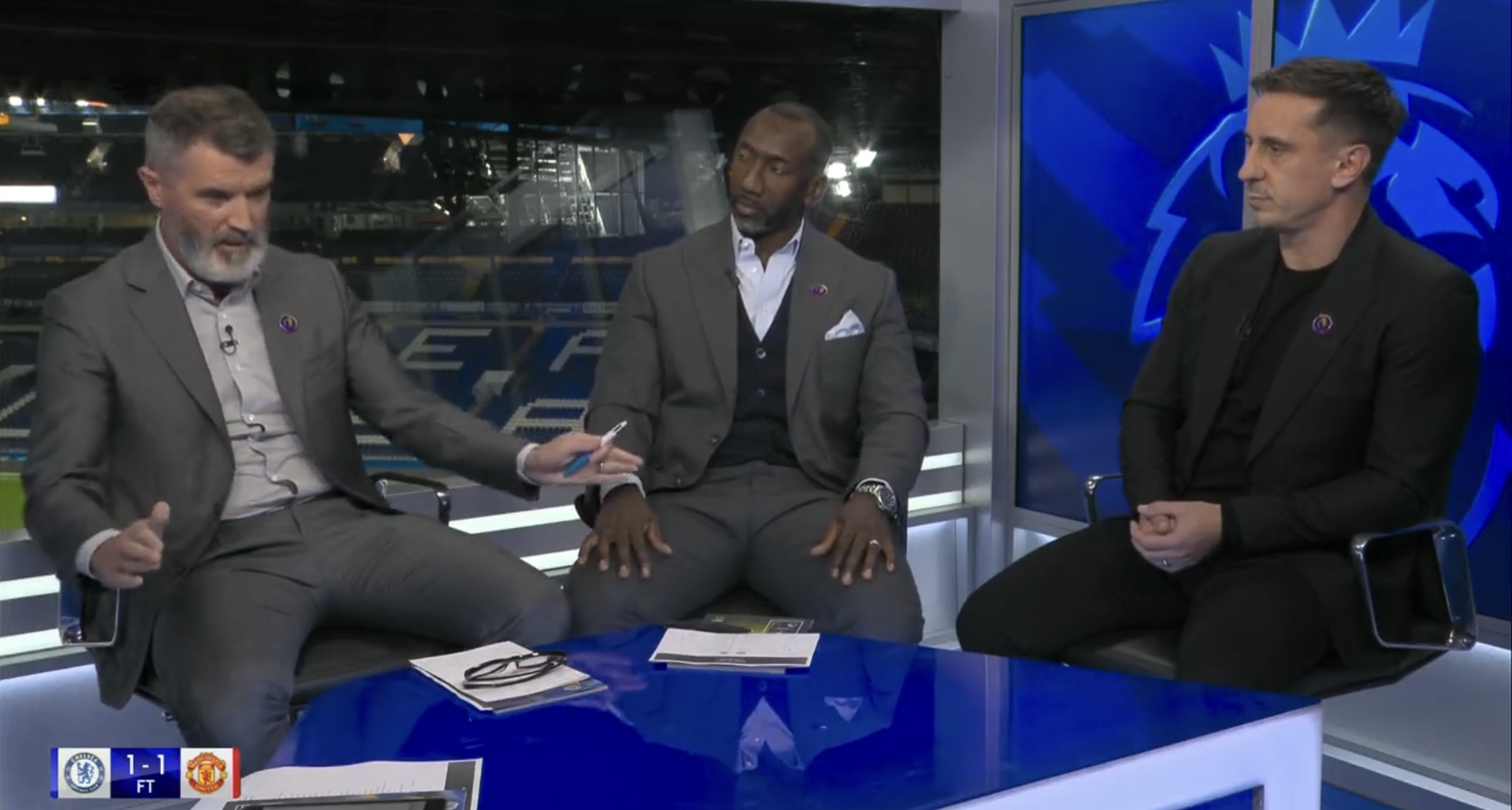(Video) Roy Keane gets heated when discussing Ronaldo’s treatment at Man Utd