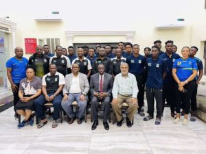 U-23 AFCON QUALIFIERS: Tanzania Ambassador visits Junior Taifa Stars Camp in Ibadan U-23 AFCON QUALIFIERS: Tanzania Ambassador visits Junior Taifa Stars Camp in Ibadan