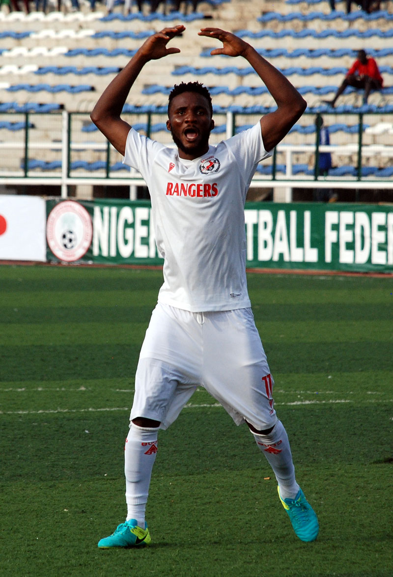 Chidera Eze targets NPFL title with Rangers
