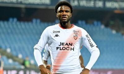 French Ligue 1: Magnificent Terem Moffi double lifts Lorient to second on the table