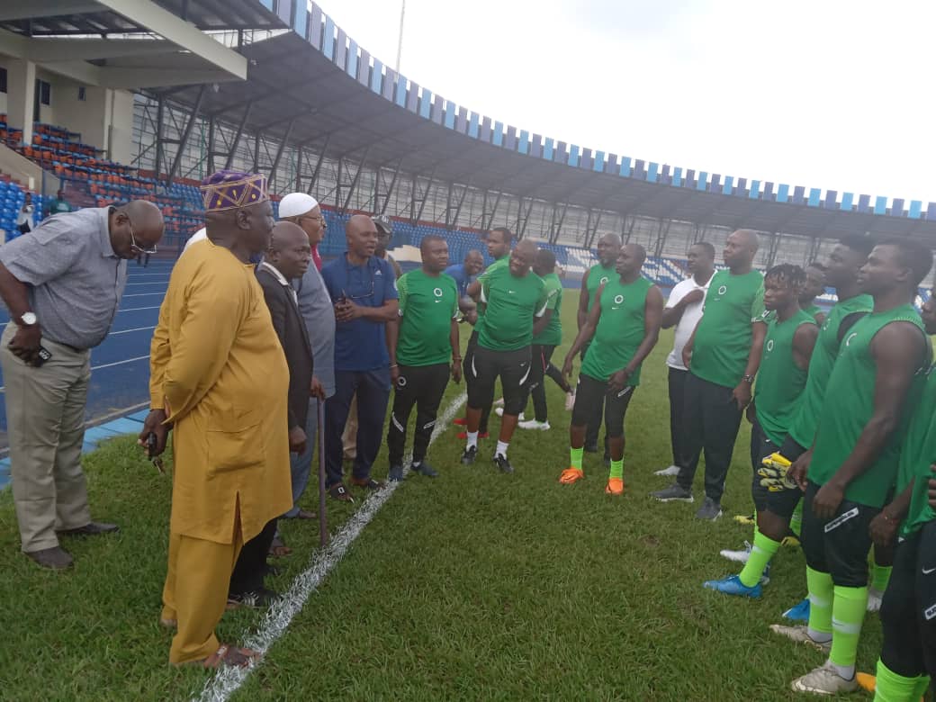 Oyo FA Welcomes Olympics Eagles To Ibadan, Assures Total Support Oyo FA Welcomes Olympics Eagles To Ibadan, Assures Total Support