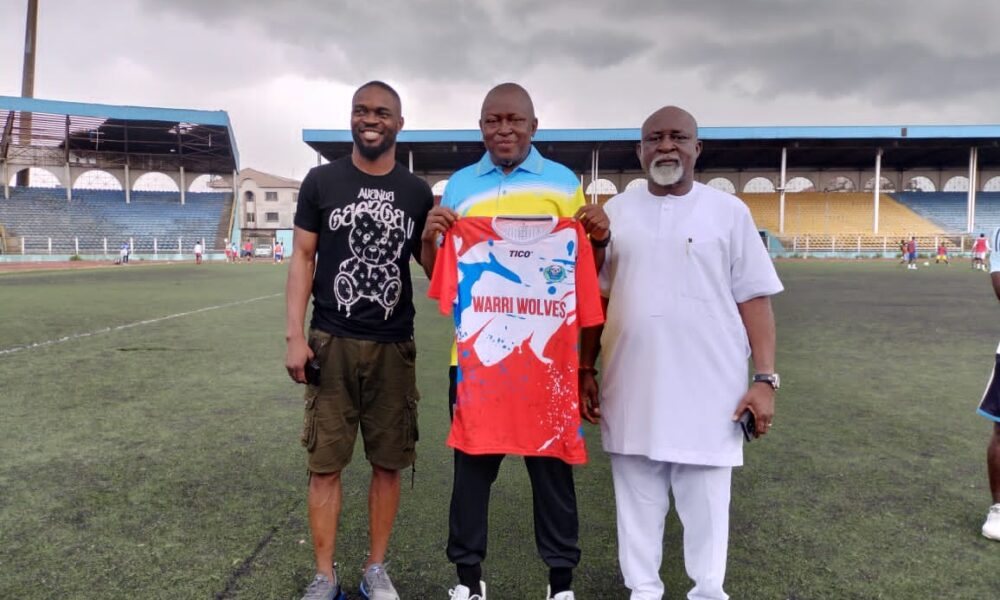 Warri Wolves Unveil Jolomi Atune As New Head Coach Warri Wolves Unveil Jolomi Atune As New Head Coach