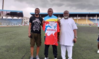 Warri Wolves Unveil Jolomi Atune As New Head Coach Warri Wolves Unveil Jolomi Atune As New Head Coach
