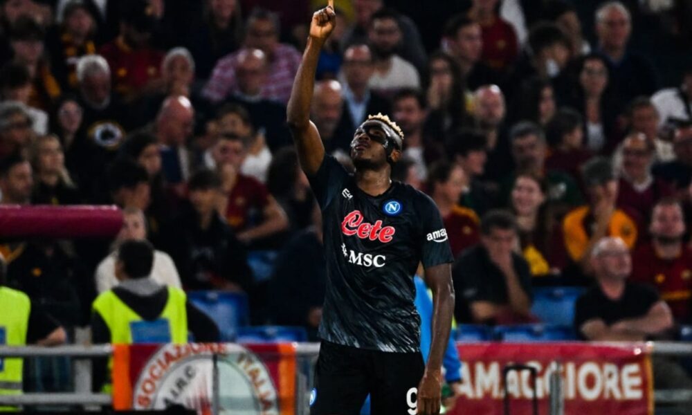 Victor Osimhen’s Late Wonder Strike Hands Napoli Crucial Victory Over Roma
