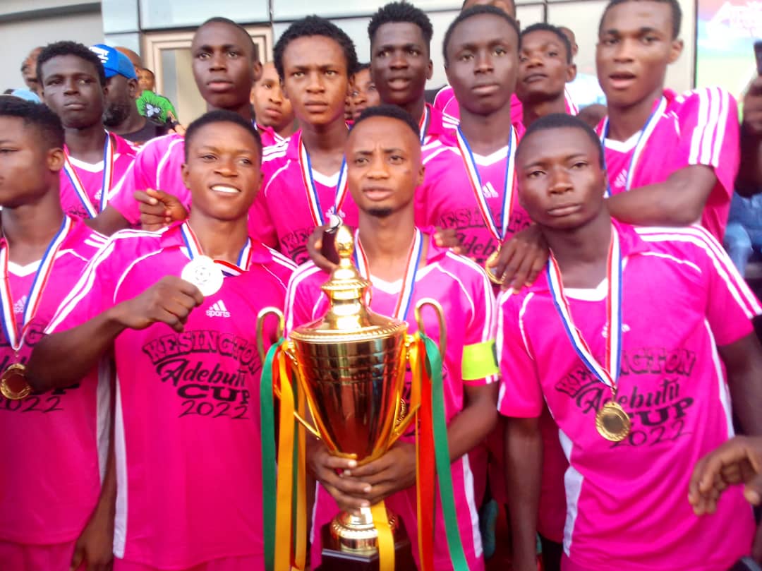 Greater Boys Coach Reacts After Winning Adebutu Cup In Lagos Greater Boys Coach Reacts After Winning Adebutu Cup In Lagos