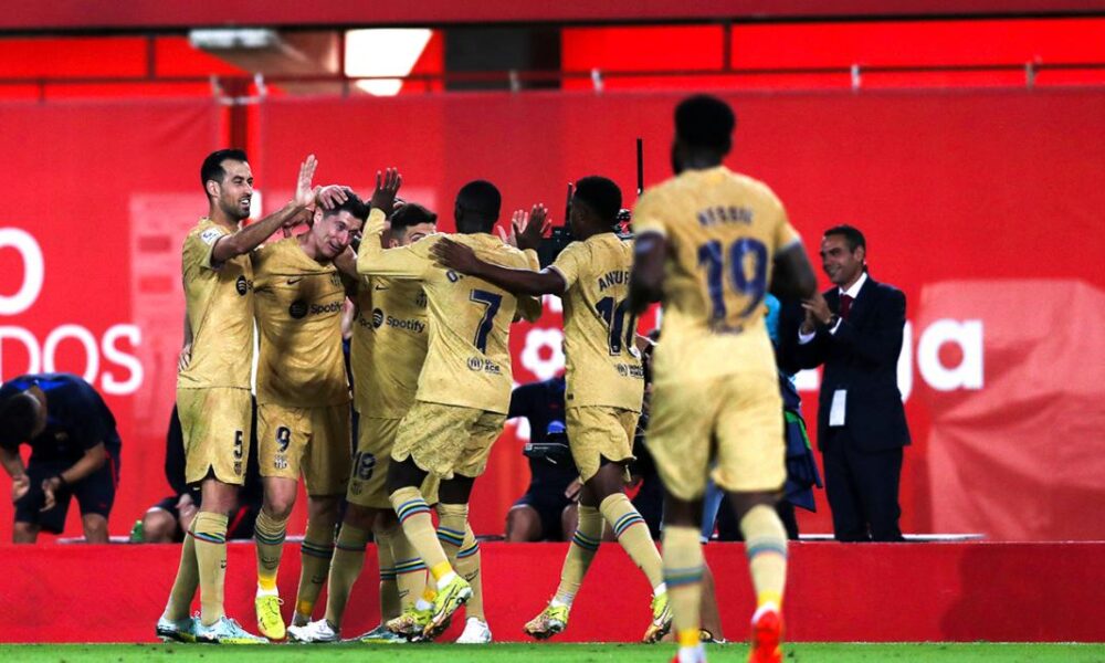 ? Mallorca – Barça: thanks to Lewandowski, the Blaugranas win and temporarily take the lead in La Liga! ? Mallorca – Barça: thanks to Lewandowski, the Blaugranas win and temporarily take the lead in La Liga!