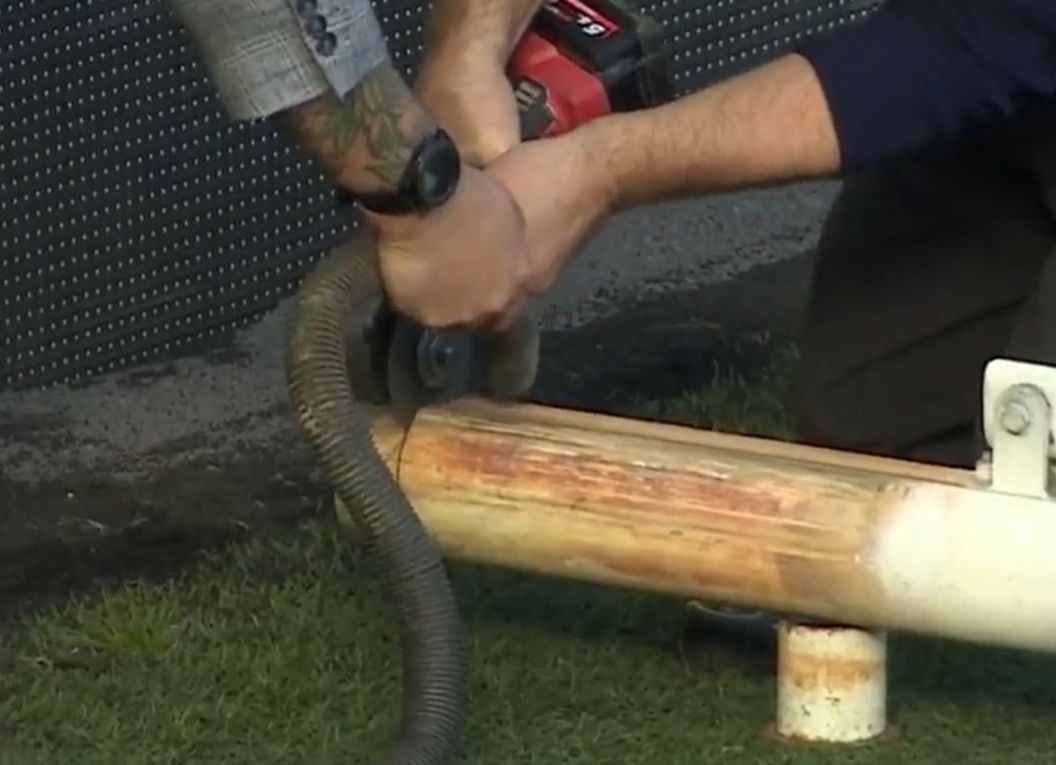 EFL game delayed as goalposts have to be sawed due to being too big