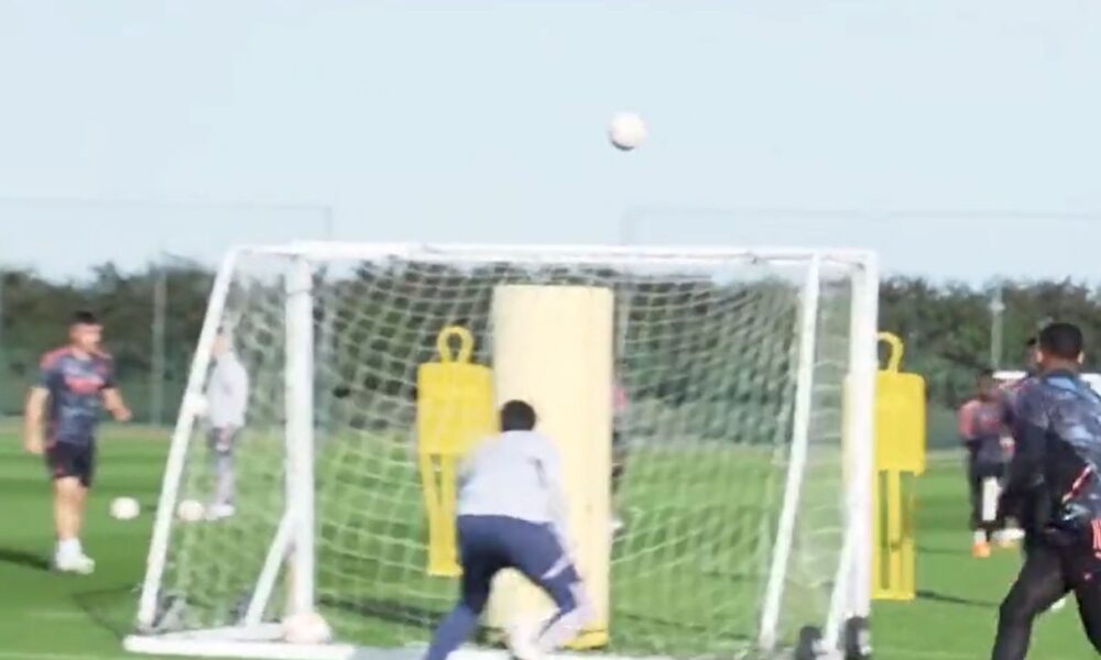 Oleksandr Zinchenko and Marquinhos miss Arsenal training