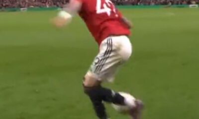 Manchester United youngster Alejandro Garnacho shows his flair with ridiculous skill