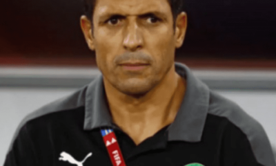CAF CL: Wydad AC Coach Houcine Ammouta Laments Poor State Of Host Pitch, Players Wastefulness, Inaccurate Officiating To Loss Against Rivers United