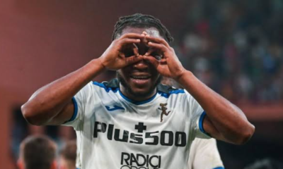 Super Eagles star taunts Serie A referees after scoring in three straight games