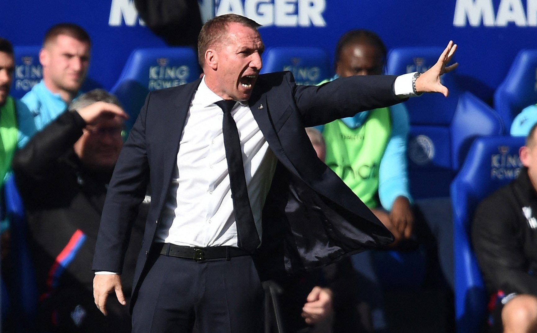 Iheanacho and Ndidi’s Leicester City Gaffer Reportedly storms out of Interview Iheanacho and Ndidi’s Leicester City Gaffer Reportedly storms out of Interview