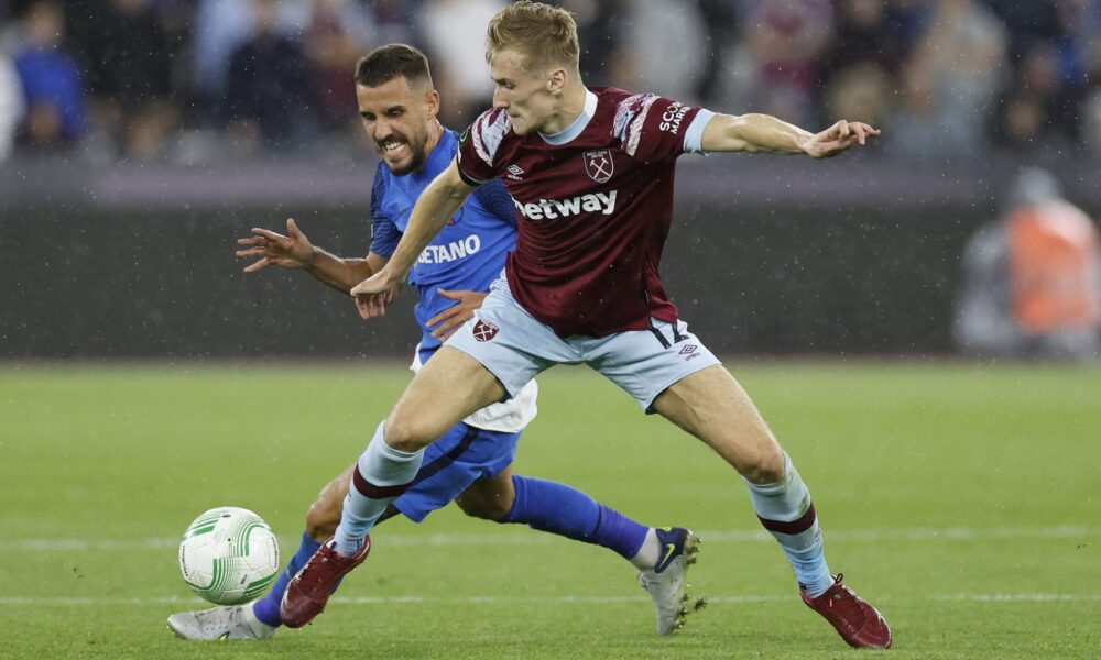 Flynn Downes starred in West Ham win