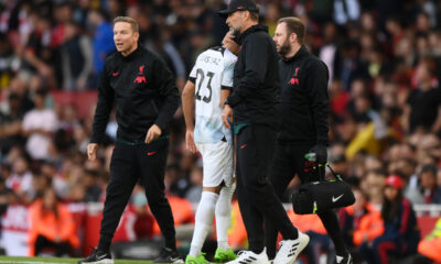 Liverpool star set for sidelines until after World Cup following knee injury