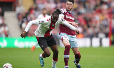 Aribo helps Saints get point against West Ham