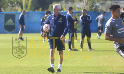 Former Newcastle United Boss Pardew welcomes Etebo to Aris