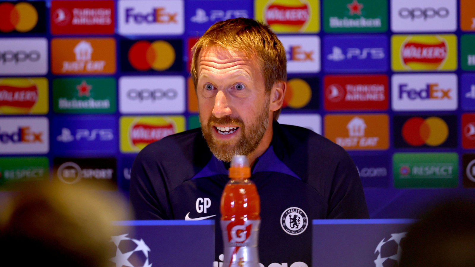 Graham Potter comments on Chelsea target during press conference Graham Potter comments on Chelsea target during press conference