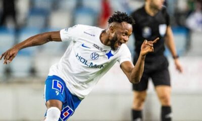 Samuel Adegbenro at the double in Beijing Guoan big win