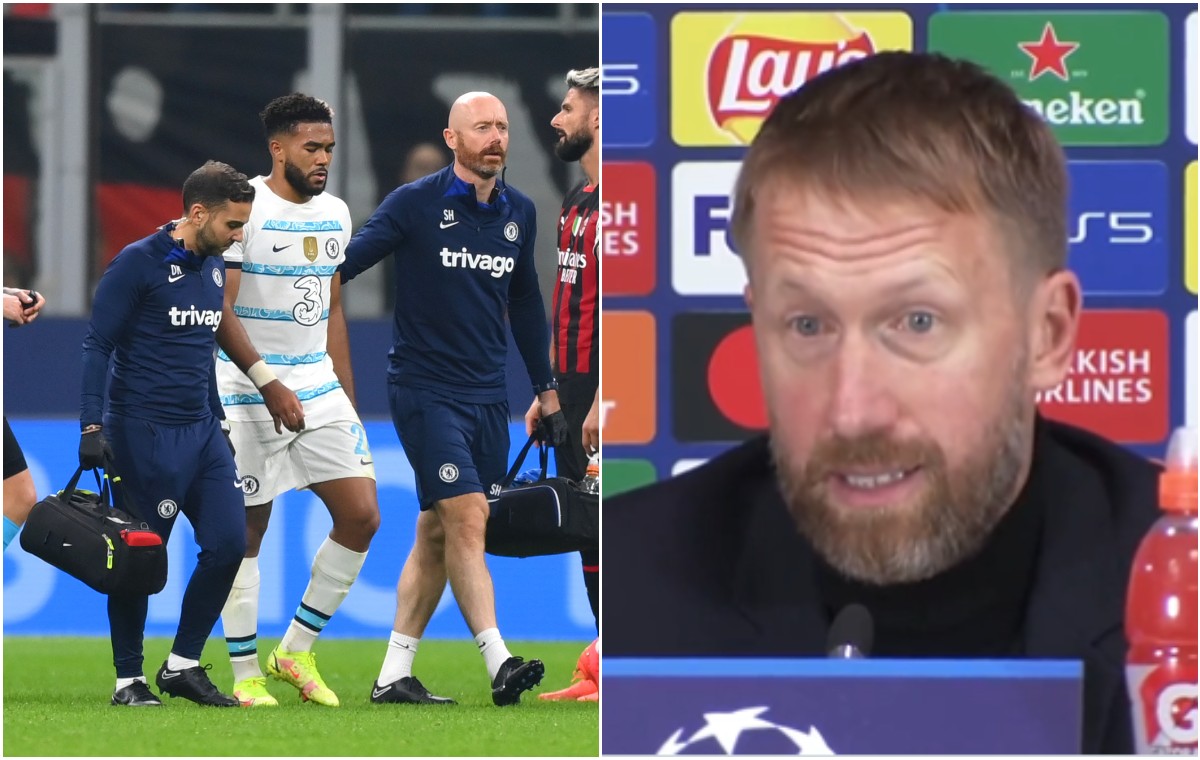 Graham Potter on Reece James