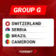 2022 World Cup Preview – Group G Insight