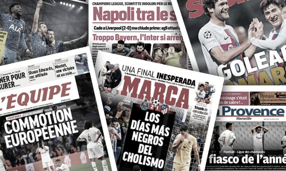 France in shock after the mind-blowing elimination of Olympique de Marseille