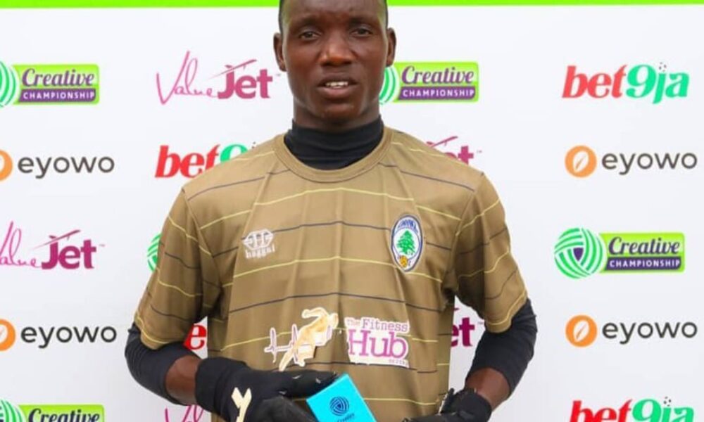Dannaz Goalkeeper Toheeb Abdulazeez Put Up An Unbelievable Performance Even To Himself