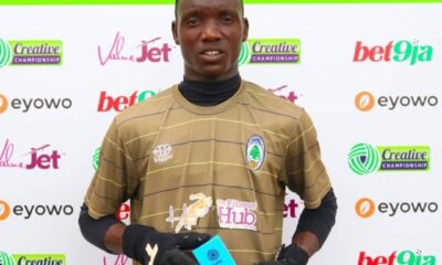 Dannaz Goalkeeper Toheeb Abdulazeez Put Up An Unbelievable Performance Even To Himself