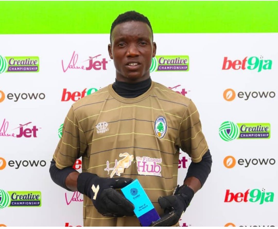 Dannaz Goalkeeper Toheeb Abdulazeez Put Up An Unbelievable Performance Even To Himself Dannaz Goalkeeper Toheeb Abdulazeez Put Up An Unbelievable Performance Even To Himself