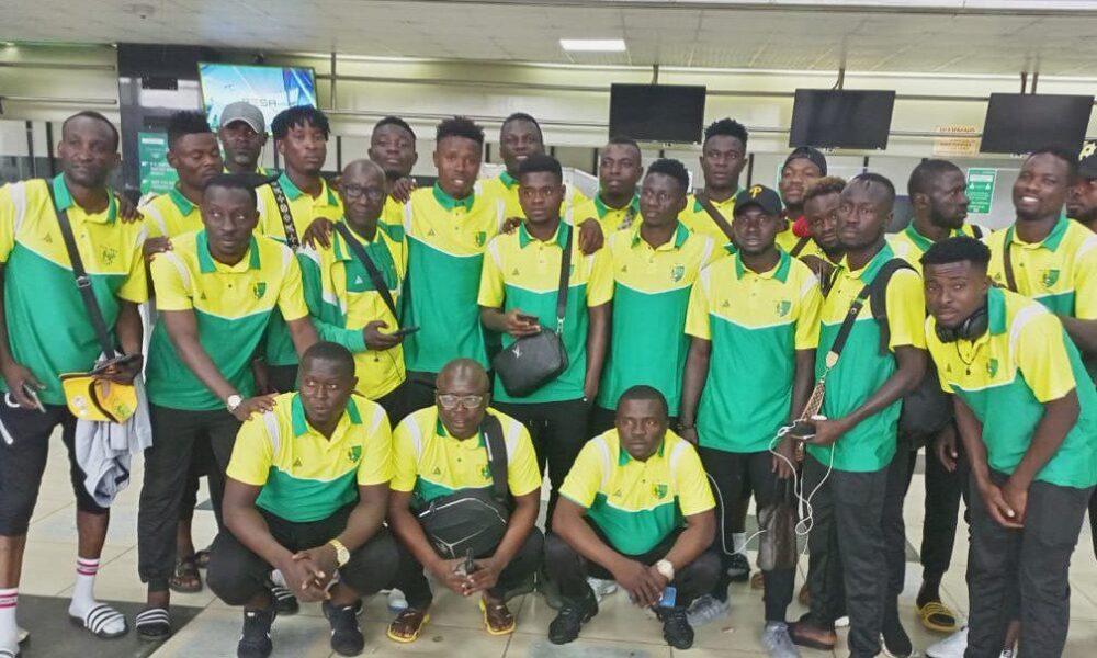 Plateau United Arrives Libya Ahead Of Return Leg OF Wednesday’s  CAF Confederation Cup Play-Offs