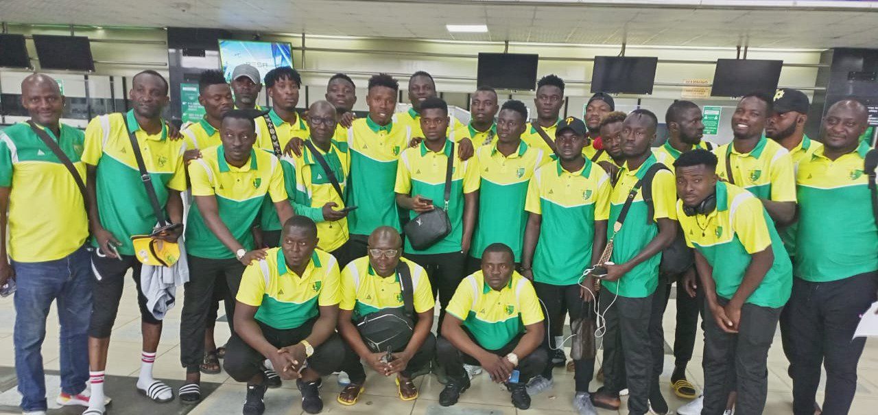 Plateau United Arrives Libya Ahead Of Return Leg OF Wednesday’s CAF Confederation Cup Play-Offs Plateau United Arrives Libya Ahead Of Return Leg OF Wednesday’s CAF Confederation Cup Play-Offs