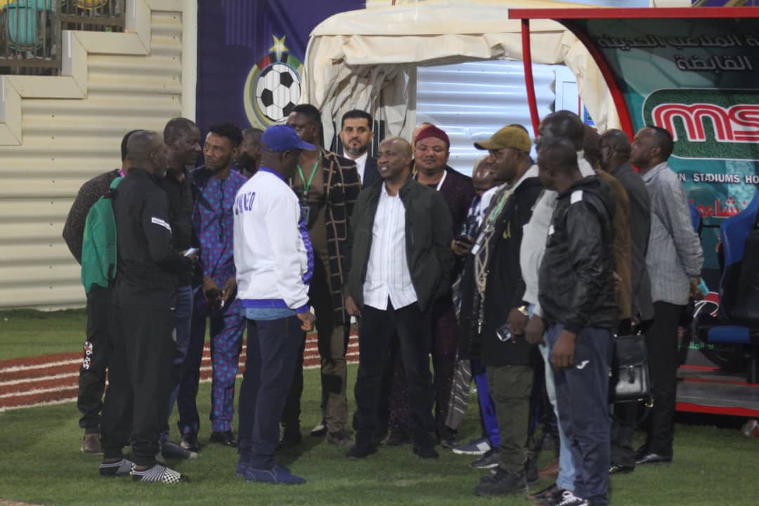 CAFCC: Nigerian Ambassador Visits Rivers United FC CAFCC: Nigerian Ambassador Visits Rivers United FC