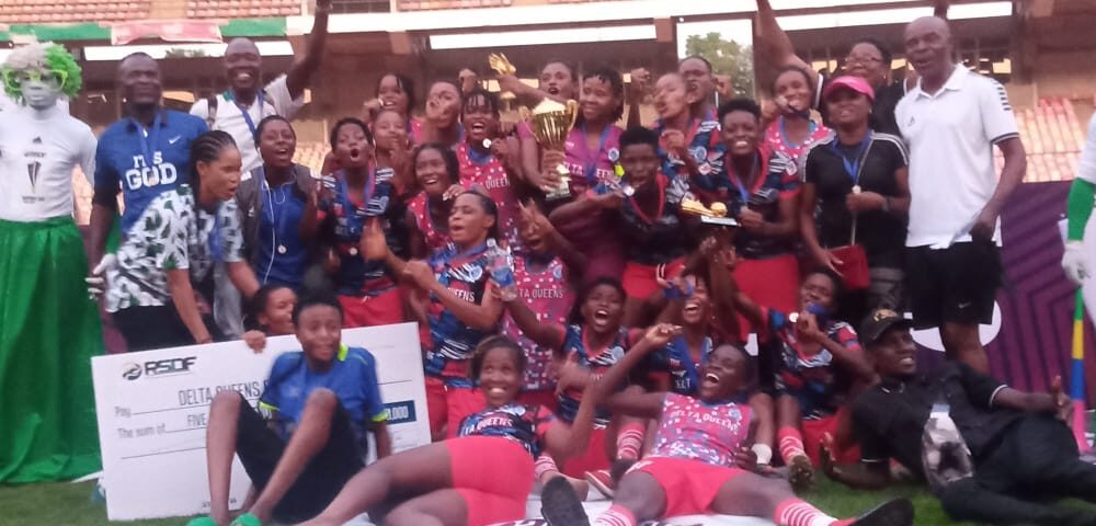 Delta Queens Crowned Champions After A 5-4 Penalty Shootouts Victory Over Edo Queens In Abuja In Saturday Delta Queens Crowned Champions After A 5-4 Penalty Shootouts Victory Over Edo Queens In Abuja In Saturday