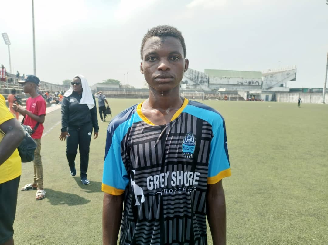 TCC: Broad City’s ‘Standout Performer’ Ibrahim Adam Revere Team’s Brave Performance In Nerve Cracking Comeback Game Against Sporting Lagos TCC: Broad City’s ‘Standout Performer’ Ibrahim Adam Revere Team’s Brave Performance In Nerve Cracking Comeback Game Against Sporting Lagos