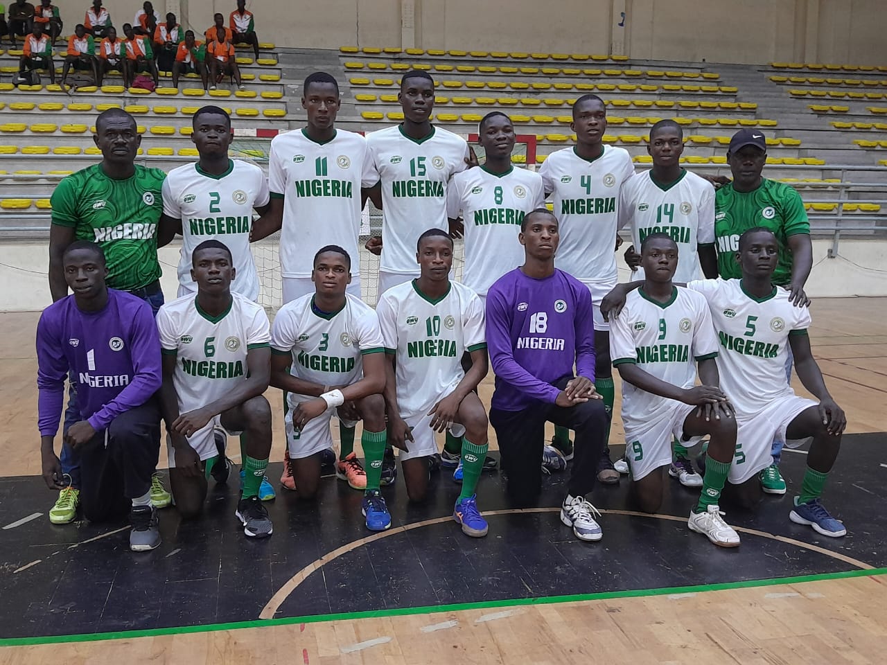 Nigeria Under 18 And 20 Male Handball Teams In The Semi Finals Of The IHF Trophy Tournament For Africa Zone 3 Nigeria Under 18 And 20 Male Handball Teams In The Semi Finals Of The IHF Trophy Tournament For Africa Zone 3