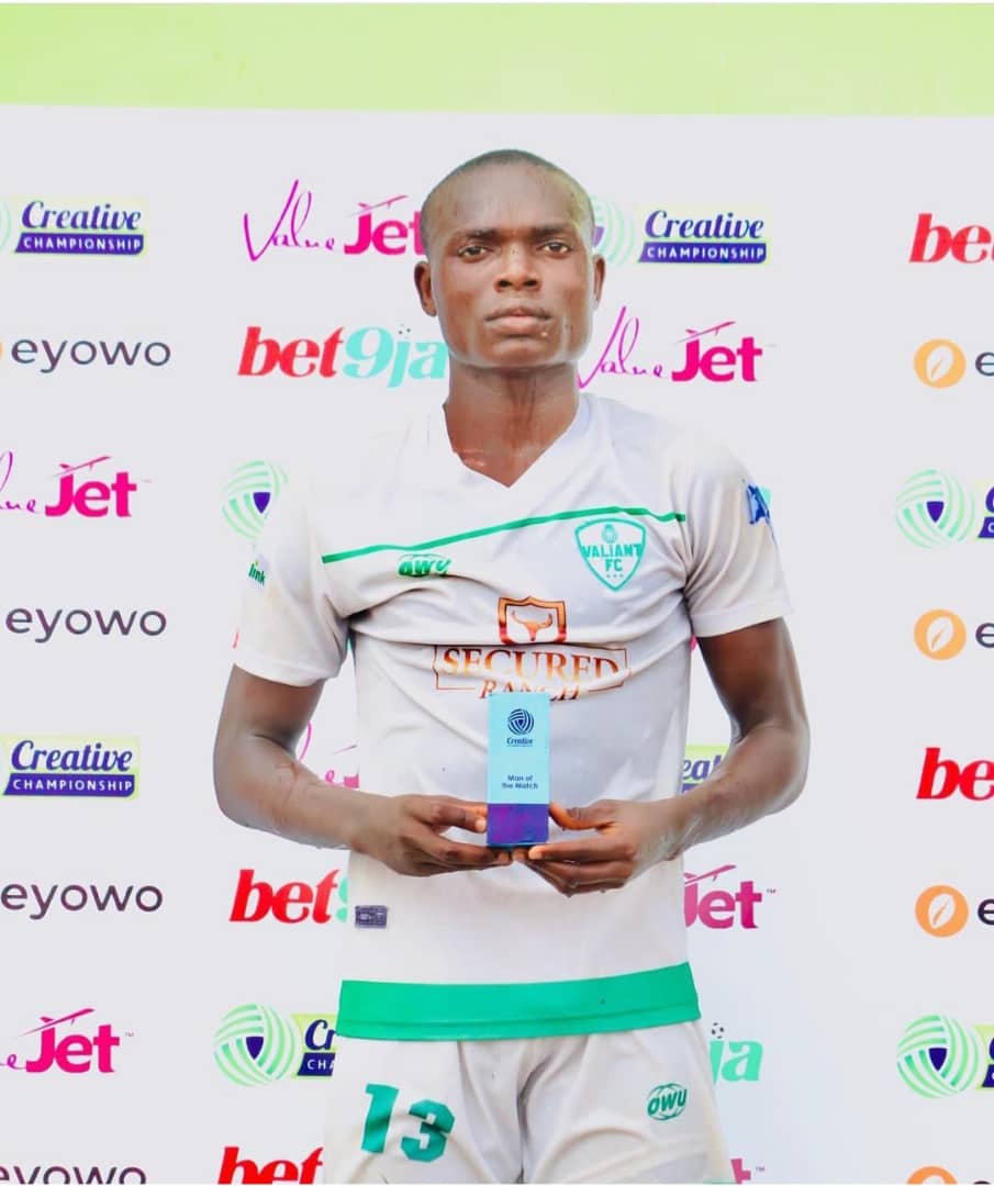TCC: Valiant FC Hatrick Hero Abiodun Toheeb Giddy As They Record First Away Win Of The Season, Reveals Coach’s Motivation Was Key TCC: Valiant FC Hatrick Hero Abiodun Toheeb Giddy As They Record First Away Win Of The Season, Reveals Coach’s Motivation Was Key