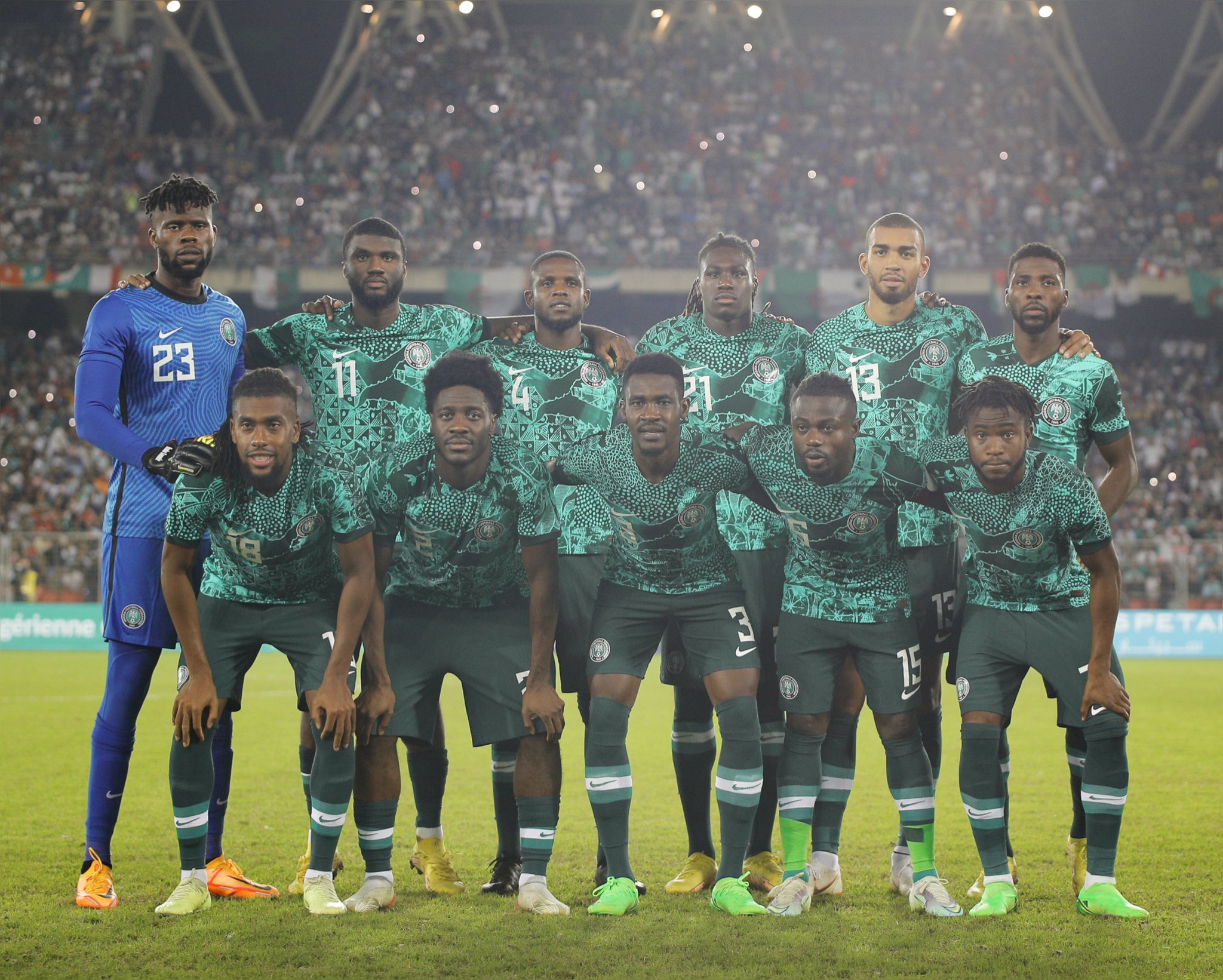 Predicting: How Super Eagles will line up against Portugal without Osimhen & Ndah Predicting: How Super Eagles will line up against Portugal without Osimhen & Ndah