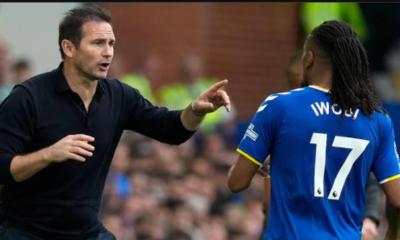 Ex-Man United star name-checks Alex Iwobi when talking about Frank Lampard getting Everton sack Ex-Man United star name-checks Alex Iwobi when talking about Frank Lampard getting Everton sack
