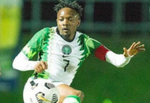 Super Eagles Captain, Ahmed Musa Holds Fruitful Meeting With New NFF President Ibrahim Gusau. Super Eagles Captain, Ahmed Musa Holds Fruitful Meeting With New NFF President Ibrahim Gusau.