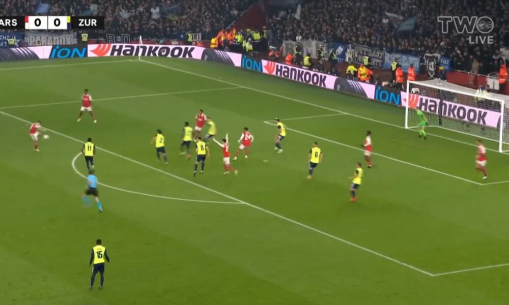 Tierney scores lovely half-volley in Arsenal’s Europa League clash