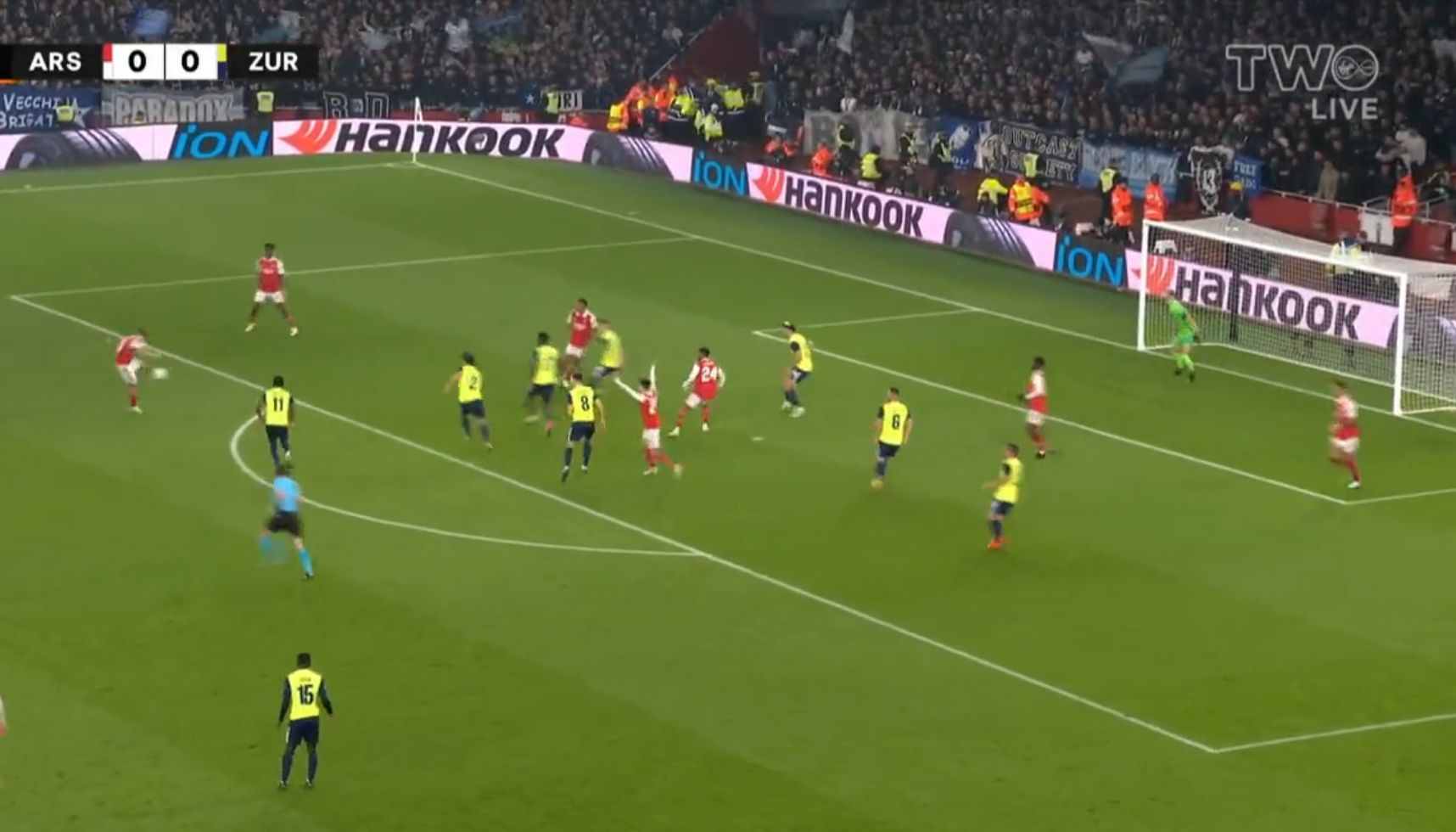 Tierney scores lovely half-volley in Arsenal’s Europa League clash Tierney scores lovely half-volley in Arsenal’s Europa League clash