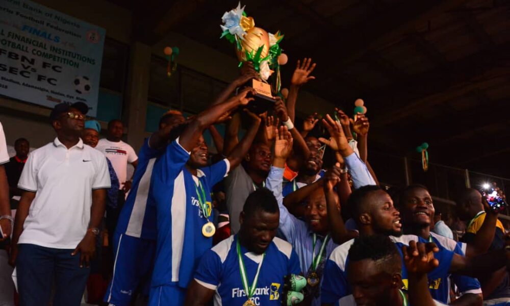 FIRS are 2022 All Financial Institutions Football Competition champions after SEC win