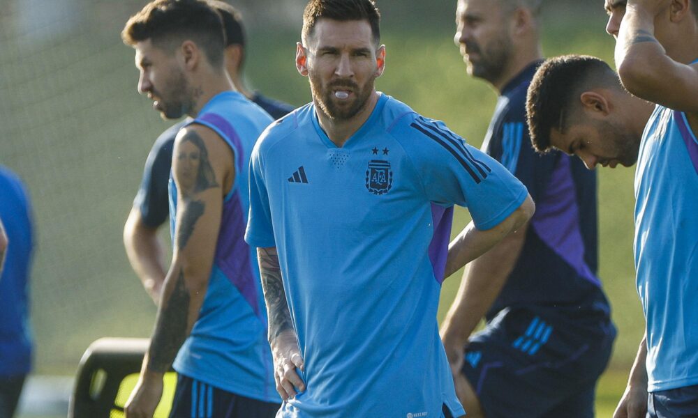his physical condition, his future in the national team… Lionel Messi says it all