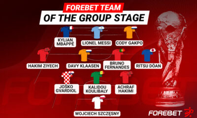 Forebet’s Team of the Group Stage Forebet’s Team of the Group Stage