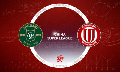 Zhejiang FC vs Chengdu Qianbao Preview 15/12/2022 Zhejiang FC vs Chengdu Qianbao Preview 15/12/2022