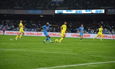 Osimhen delivers for Napoli again, but Chukwueze’s Villarreal prove to be superior