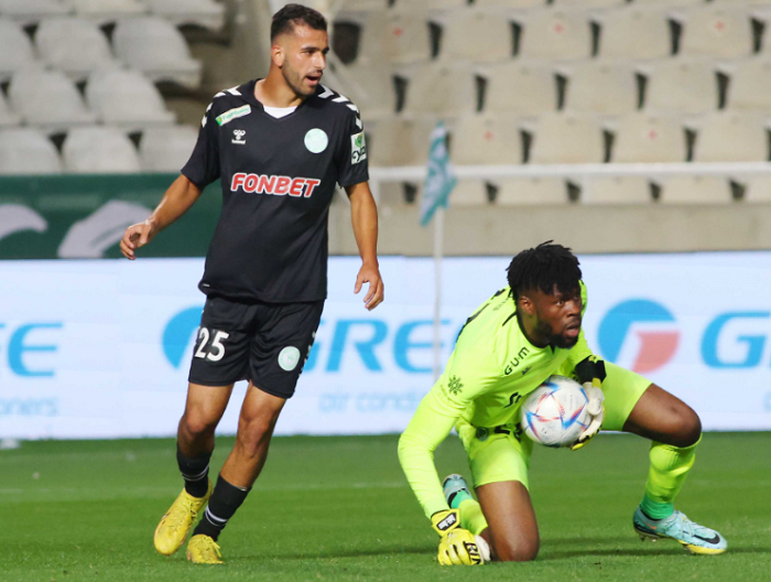 Francis Uzoho on impress run with Omonia